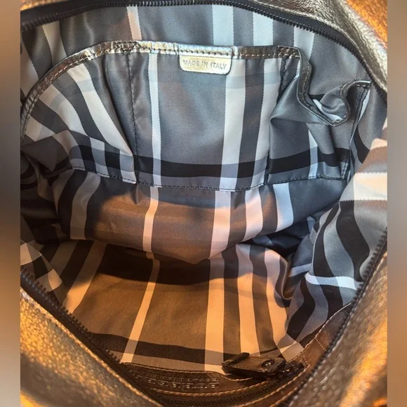 Burberry Metallic Goldstone Leather calfskin Satchel - Picture 11 of 16